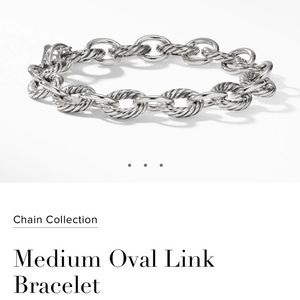 David Yurman Medium Oval Link Bracelet